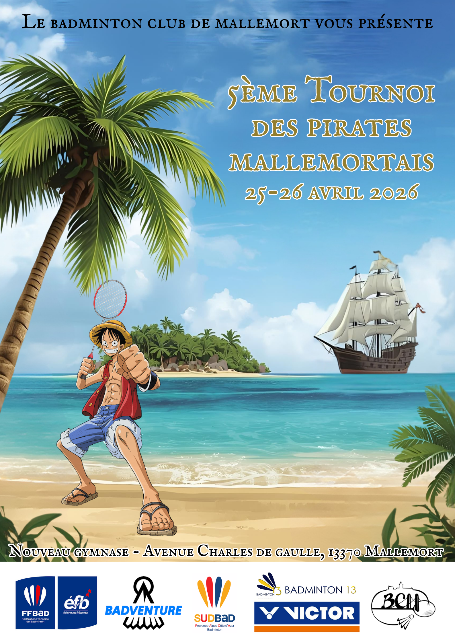 5ème Tournoi jeunes des Pirates Mallemortais